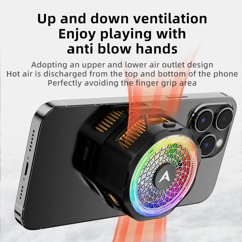 PIVA B25 Semiconductor TEC Phone Cooler RGB Light