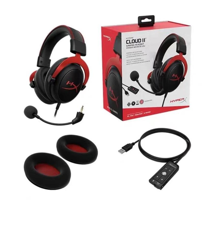 HyperX Cloud 2 Red and Black Memory Foam Ear Cushions