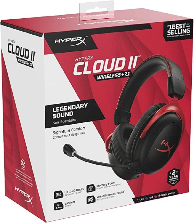 HyperX Cloud II Detachable Microphone and USB Audio Control Box