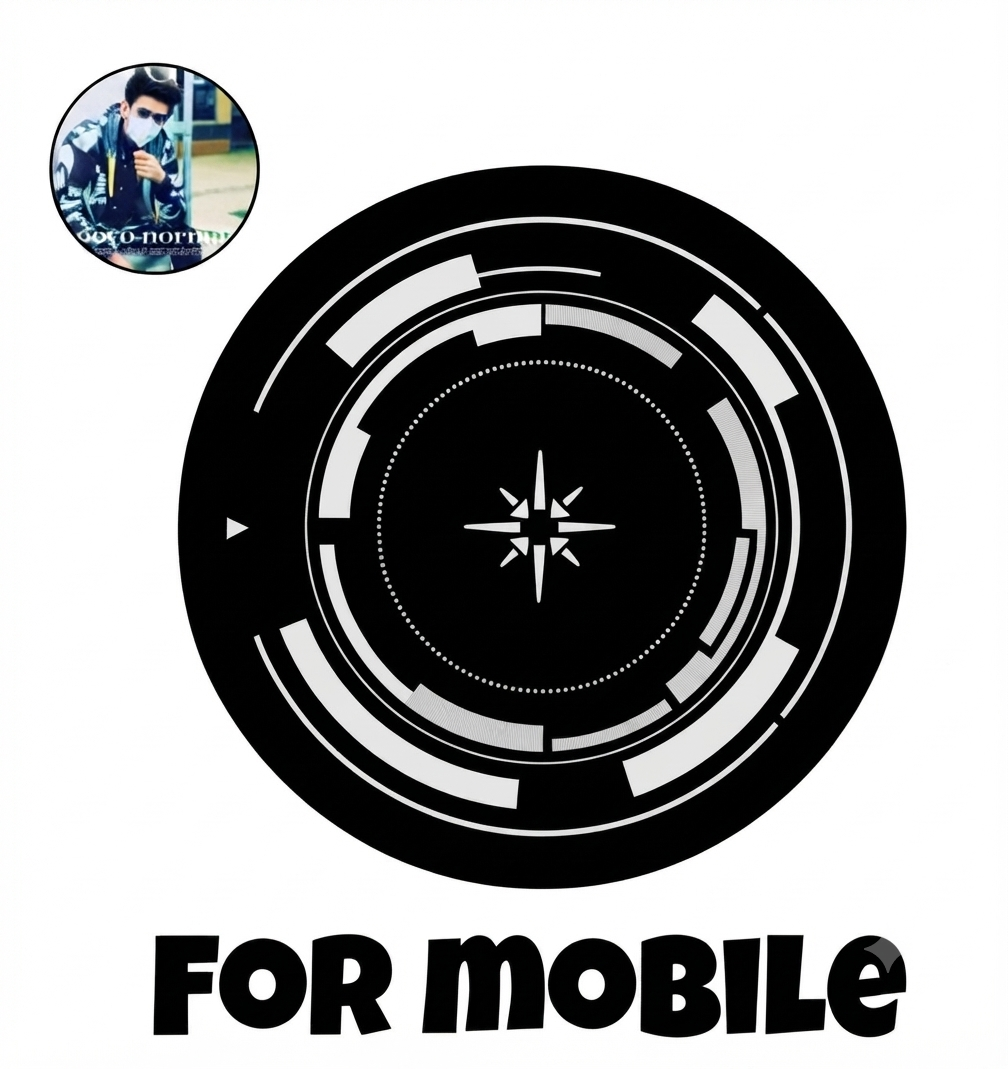 MEMO Mobile Cooling Fan Plate small round adhesive disc for smartphone coolers