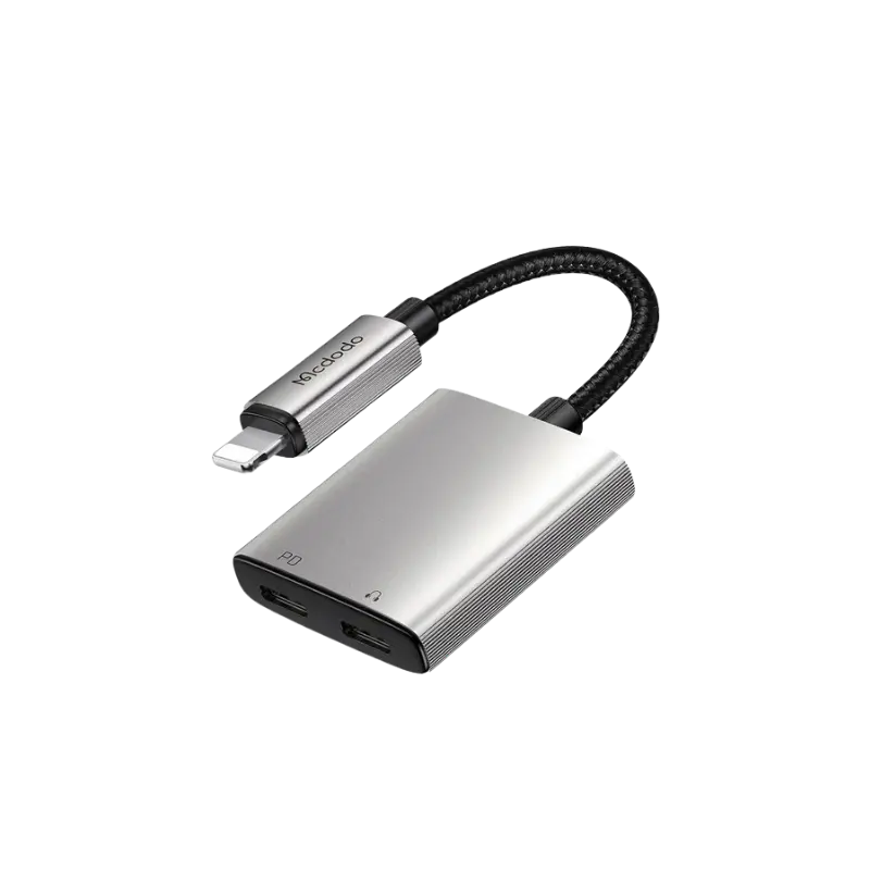 Mcdodo CA-5560 Lightning to 3.5mm audio and charging adapter for iPhone